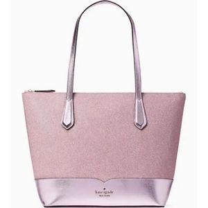 Kate Spade Lola Large Glitter Tote Bag